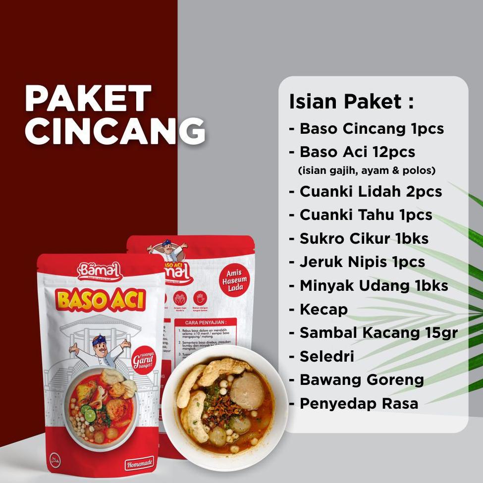 

Cfa68 Baso Aci Bamal Paket Cincang Boci Khas Garut Terjamin Bagus