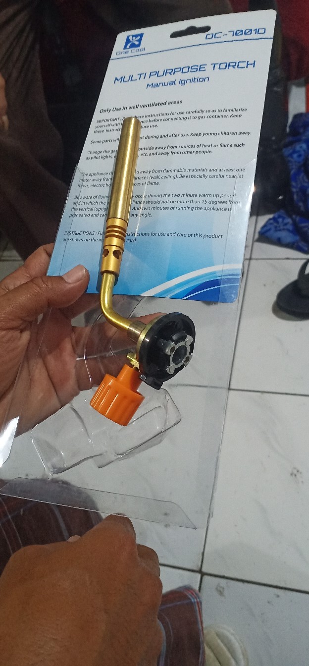 Kepala Las Manual 1 Lubang 7001d