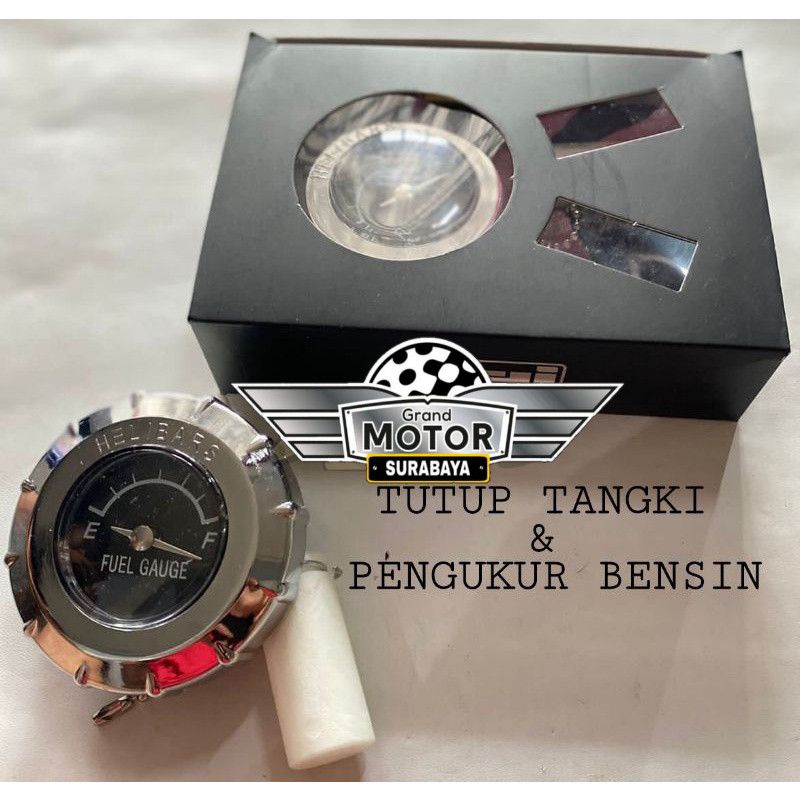 tutup tangki cb indikator helibars whellprof gl win pelampung pengukur bensin cb100