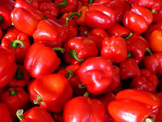 Grosir 250 gram Paprika Merah Segar Murah