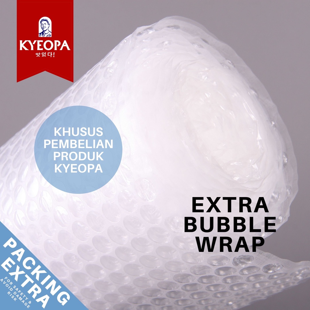 

EXTRA BUBBLE WRAP