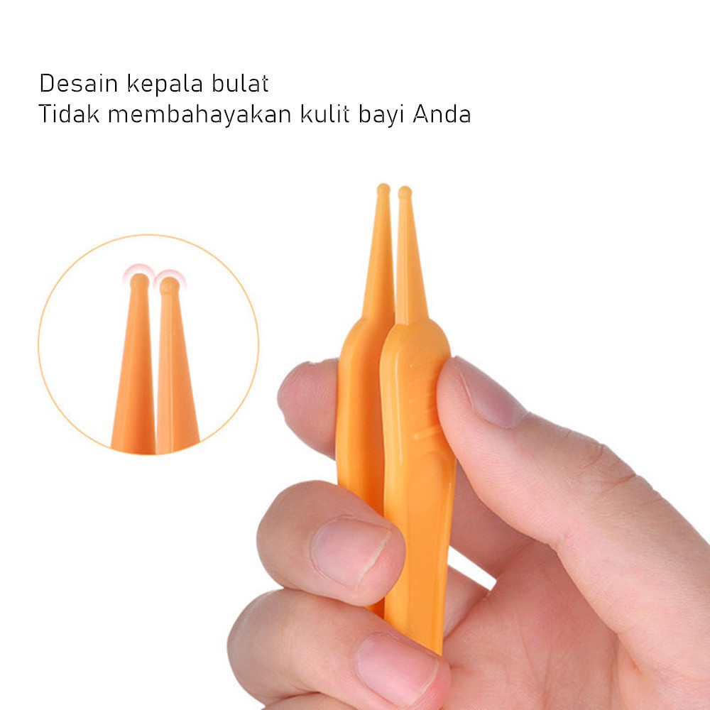 Baby nose picker jepitan pembersih hidung dan Kotoran bayi //Pinset pembersih upil bayi (BIC)