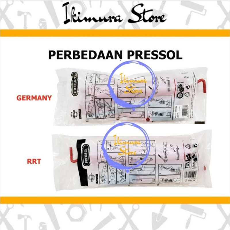 Grease Gun Pressol 500cc / Pispot Tangan Manual / Pompa Gemuk Hand 500 cc