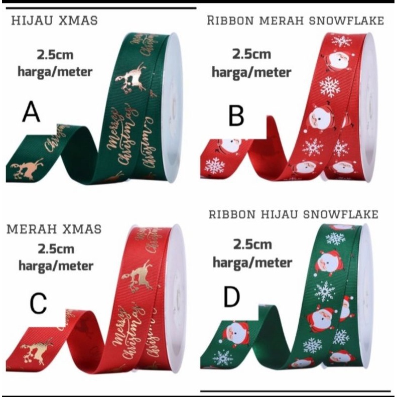

pita natal motif per 1 meter