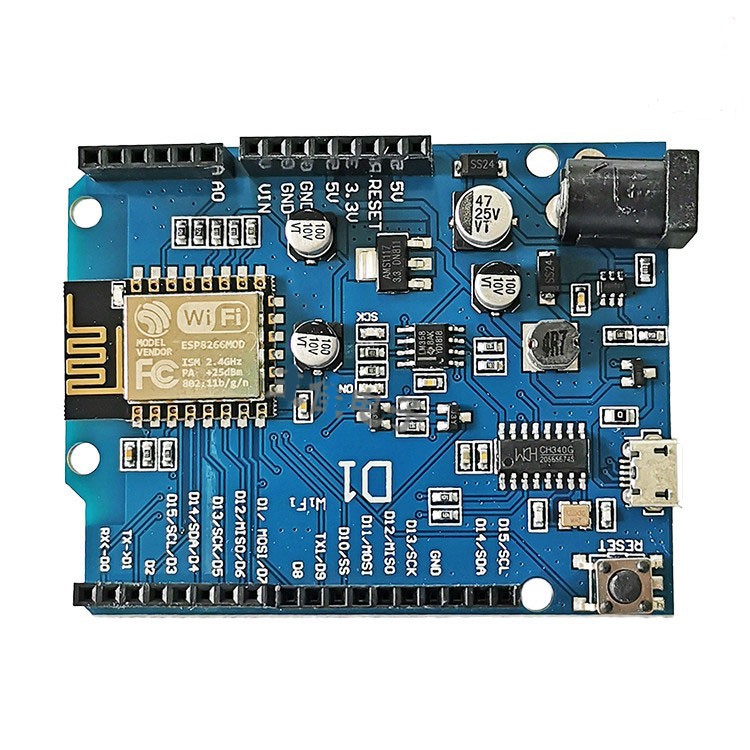 Module WeMos D1 WiFi UNO R3 development based on ESP8266 ESP-12N (1520)