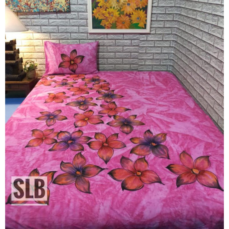 Sprei Lukis Bali UK 200 Custom (Pilih Motif Dan Warna)