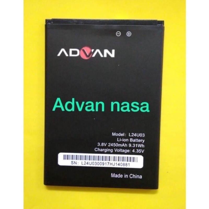 Baterai ADVAN NASA 5202 L24U03 Original Ori Batere Batre