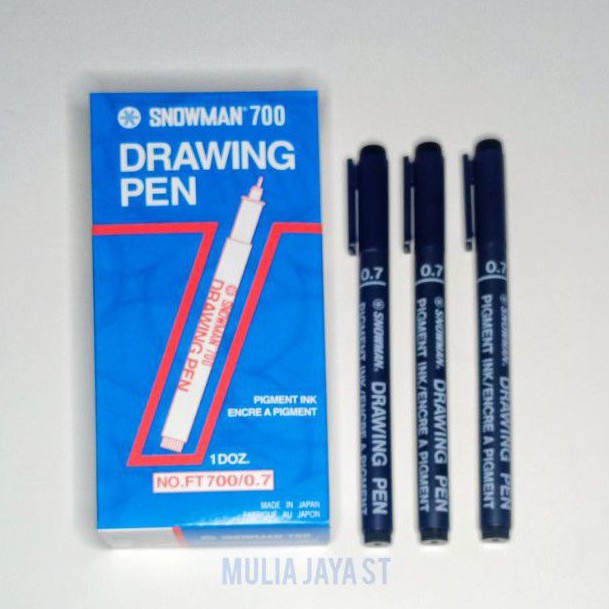 

SNOWMAN DRAWING PEN 0.7