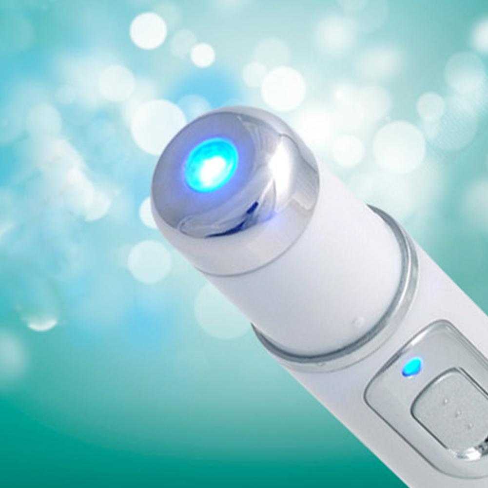 Laser Pembunuh Kuman dan Bakteri untuk muka Berjerawat, Perawatan Muka berjerawat, AMPUH membunuh kuman di jerawat Pen LED Biru Laser Penghilang Jerawat Acne Treatment Acne Laser Pen Portable Wrinkle Removal Machine Durable Blue Light Therapy Massage