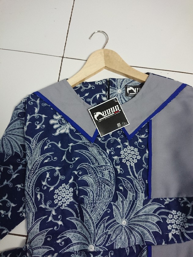 Nuuun Batik Baju Batik Wanita Sindy Atasan Batik Tunik Wanita Blouse Batik Jumbo Terbaru