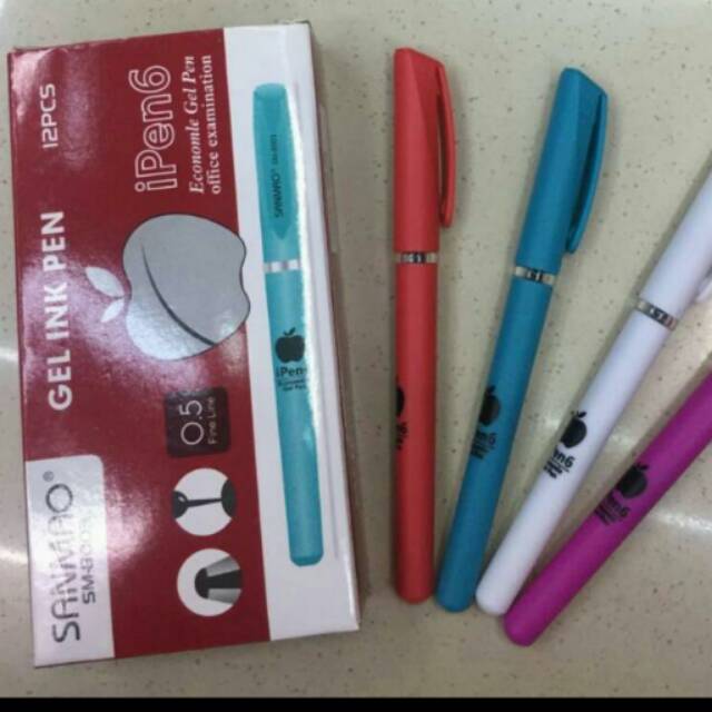 

Pulpen gel sanmao 0,5 mm