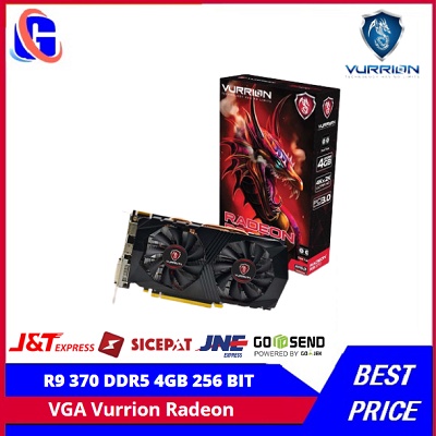 VGA RADEON  VURRION R9 370 DDR5 4GB 256 BIT