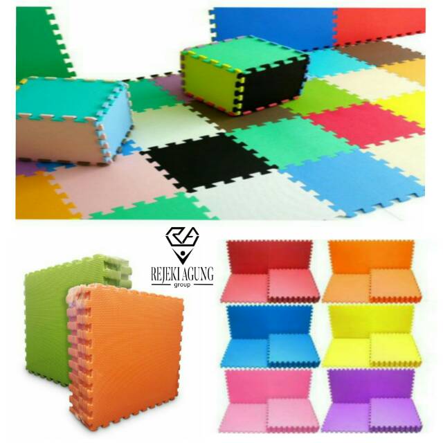 Puzzle Evamat Polos - Puzzle Lantai - Matras / Karpet