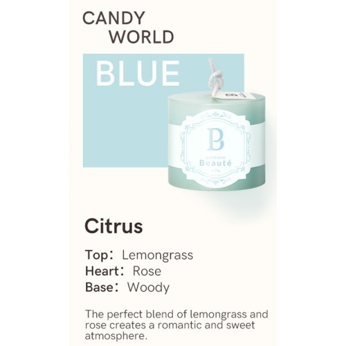 KINDSTORE❤ | [Premiere Beaute] Candy World Candle / Lilin Scented Candle Aromatherapy 75g