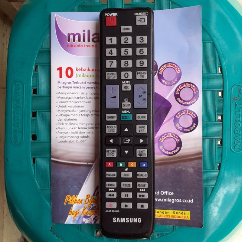 Remote TV LCD HDMI SAMSUNG Original . Seri AA59 - 00465A .