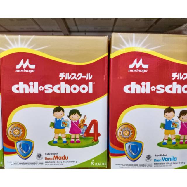 

Morinaga chilschool gold 1600 gr rasa vanila ,madu