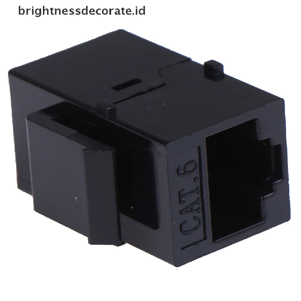 Adapter Konektor Coupler Rj45 Female Ke Utp Cat5E