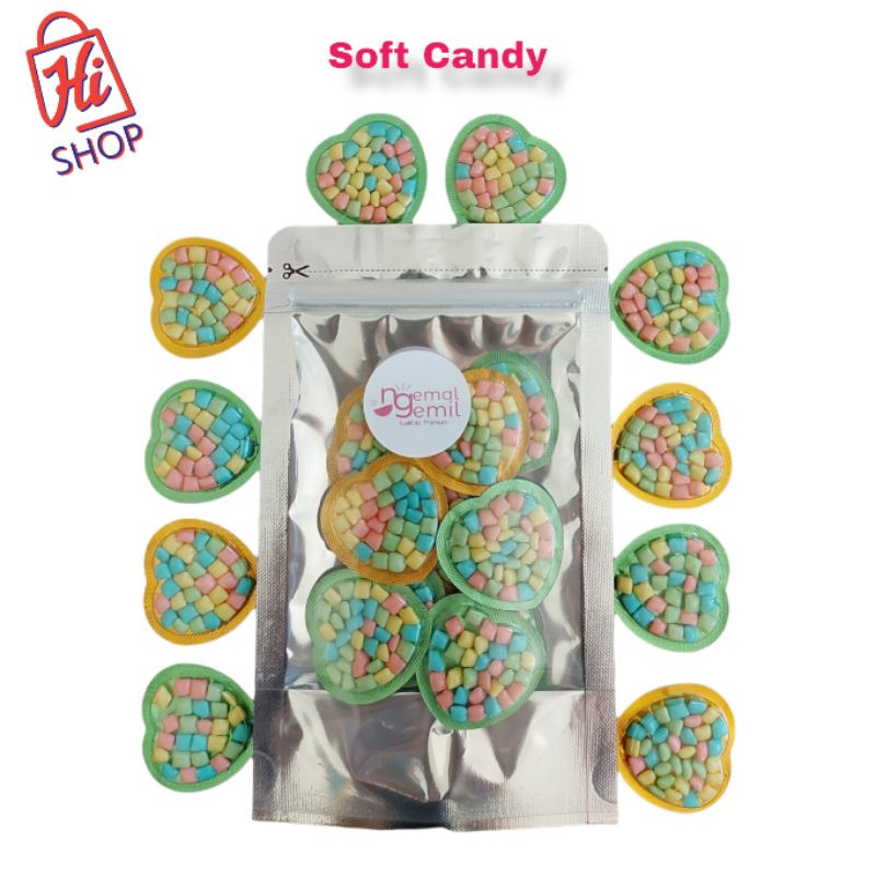 

Soft Candy Rainbow Premium Quality / Soft Candy Aneka Warna Kualitas Premium