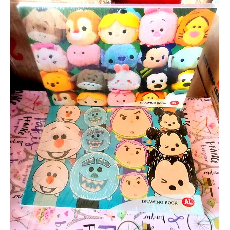 Buku gambar A4 / Drawing Book Motif Karakter Kartun 16 Halaman-6