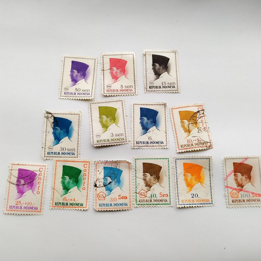 

Perangko Soekarno Kuno