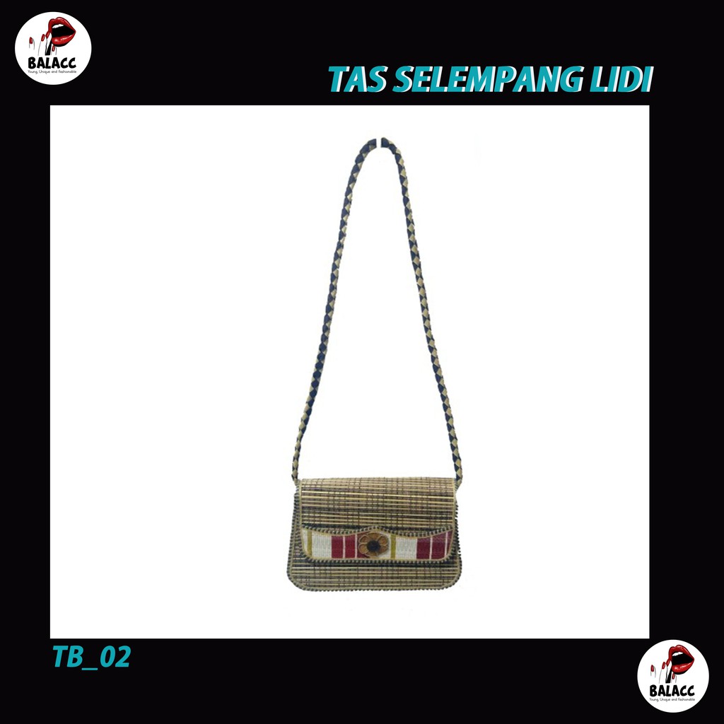 Tas Selempang Waniita Lidi Handmade