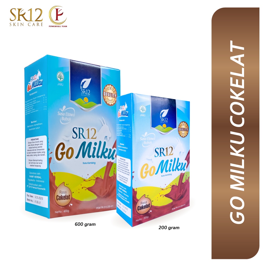 

[Ready Stok] GOMILKU SR12 COKLAT / SUSU KAMBING ETAWa / BB BOOSTER / ASI BOOSTER