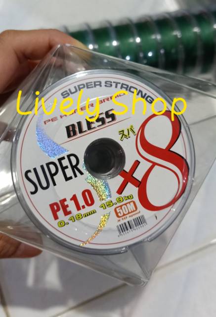 Benang PE Bless X8 50 meter connecting