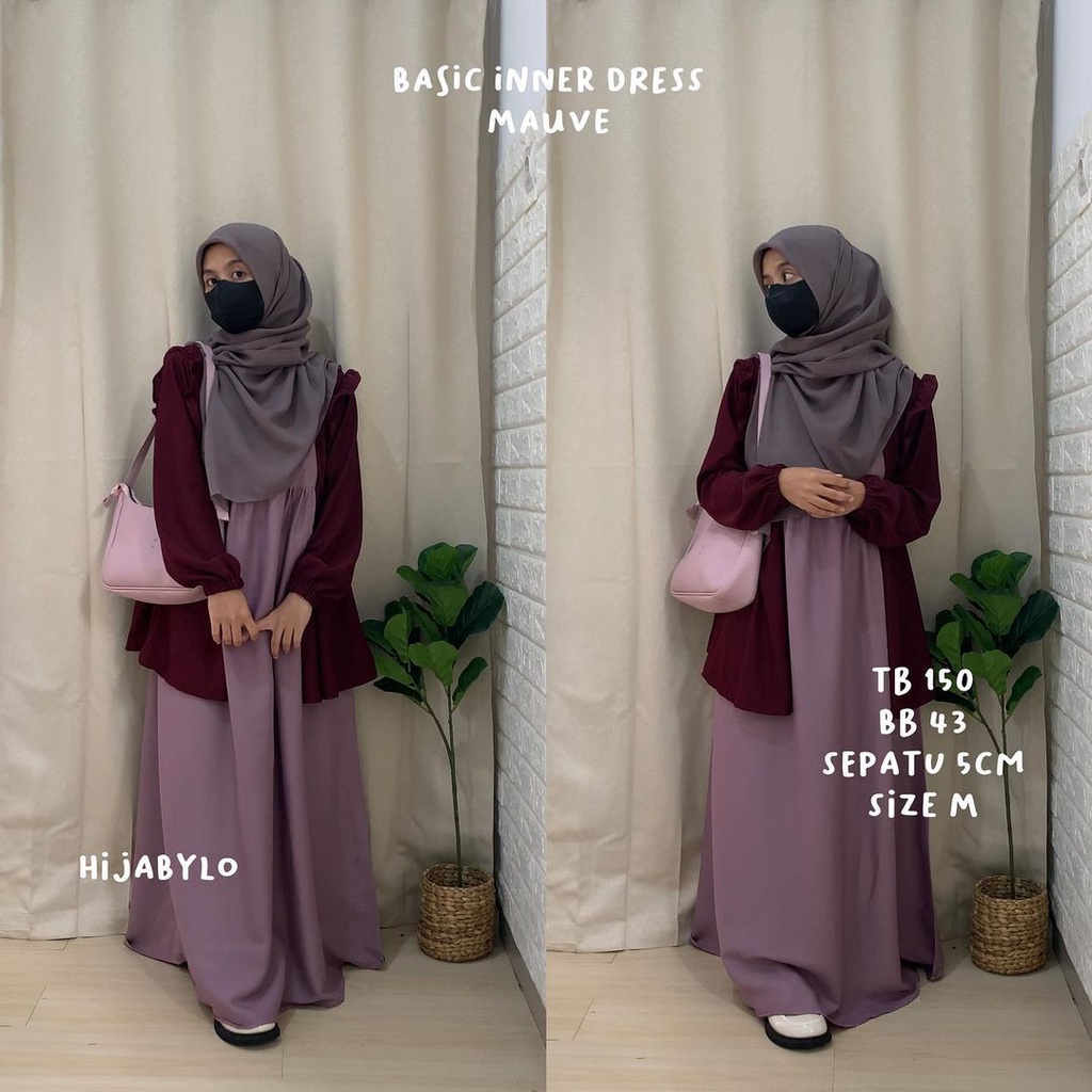 INNER DRESS BASIC BY HIJABYLO