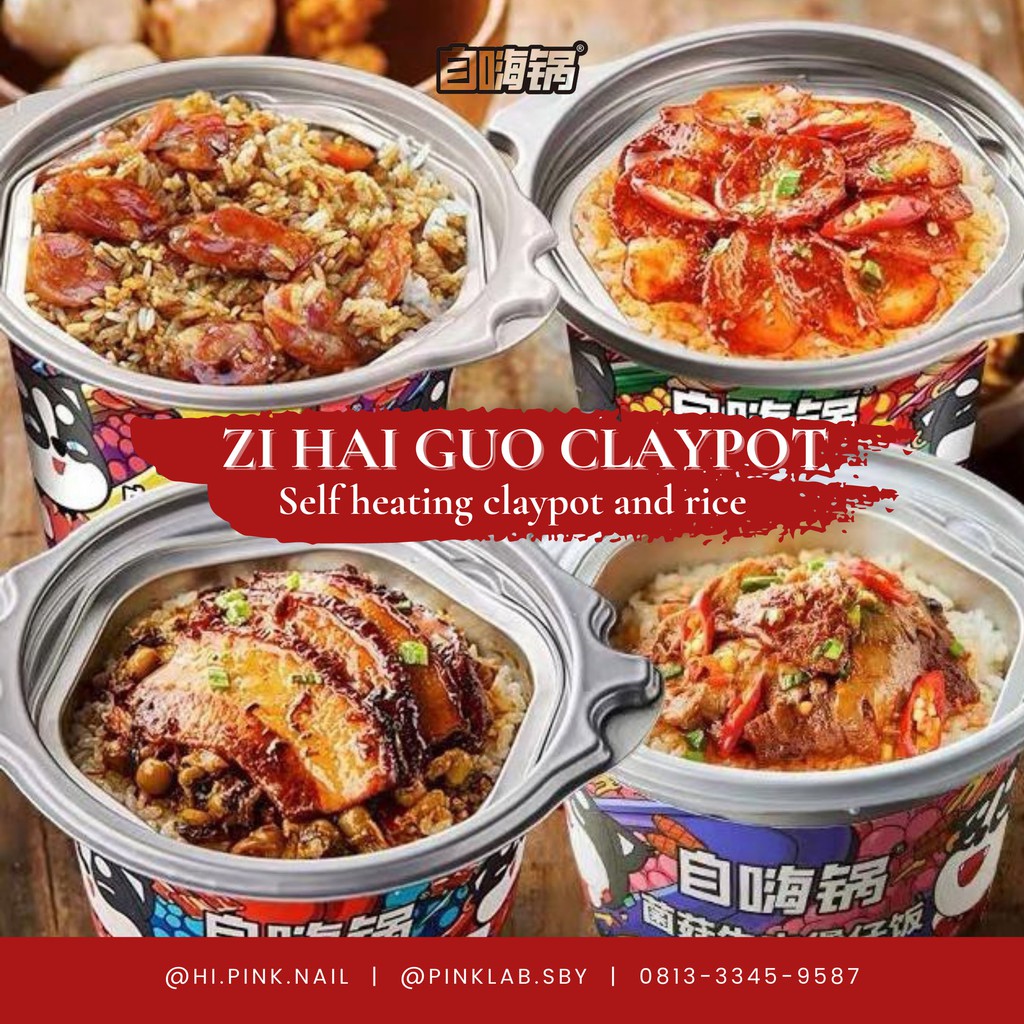 

Zihaiguo Self Heating Claypot Rice Box Bibimbap