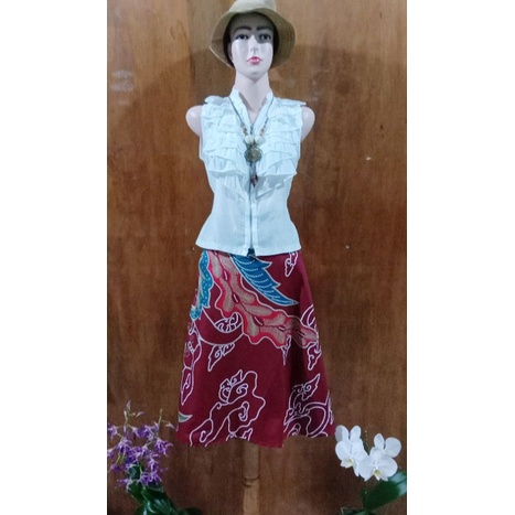 Rok Batik Lilit Pendek Payung Cantik PROMO