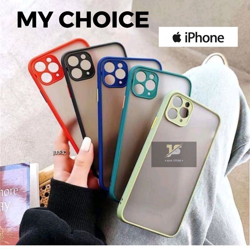 CASE HYBRID MATTE FUZE MY CHOICE DOVE CASING IPHONE 6PLUS 7 PLUS 8 PLUS XR XS MAX 11 11 PRO 11 PRO MAX 12 MINI 12 12 PRO 12 PRO MAX 7/7G