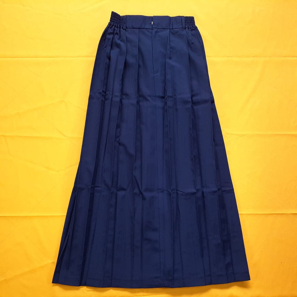 Rok Maxi Rempel Biru SMP Merek Bullova