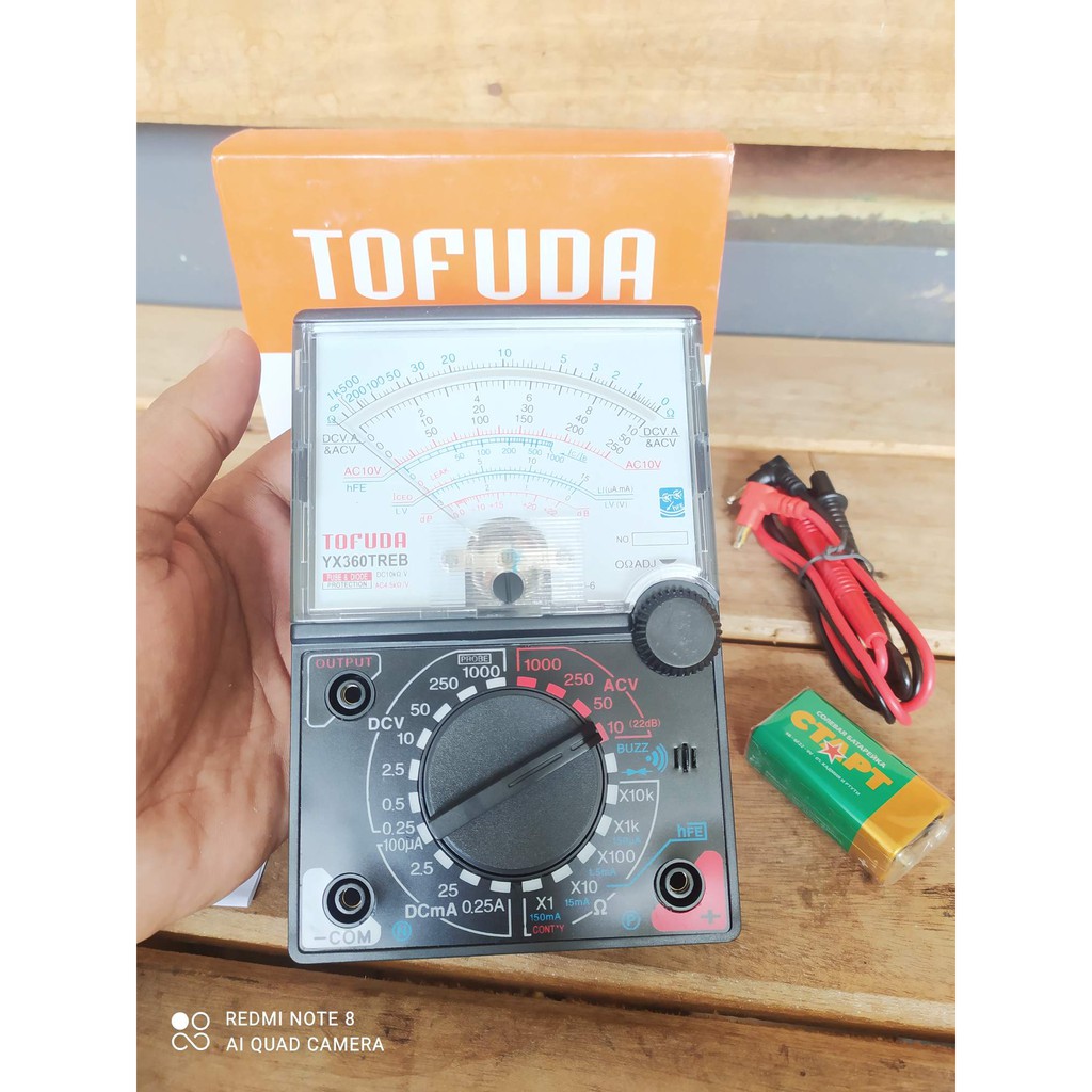 Analog Multimeter Multitester