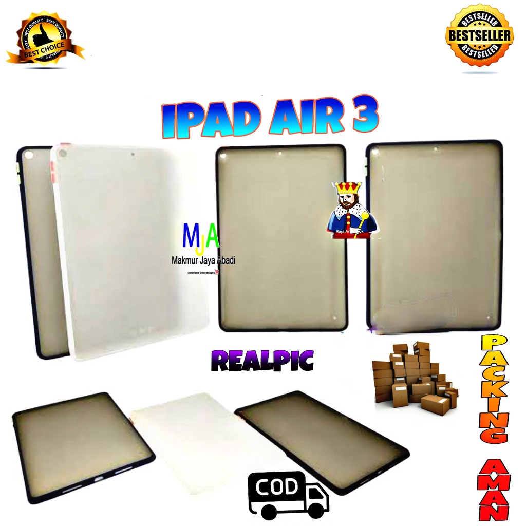 SOFTCASE  IPAD AIR 3 - CASE MATTE FULL COLOUR MY CHOICE BUMPER CASE PELINDUNG KAMERA