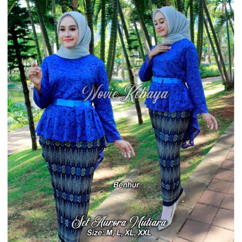 STELAN KEBAYA OURORA BROKAT PREMIUM/KEBAYA MODERN