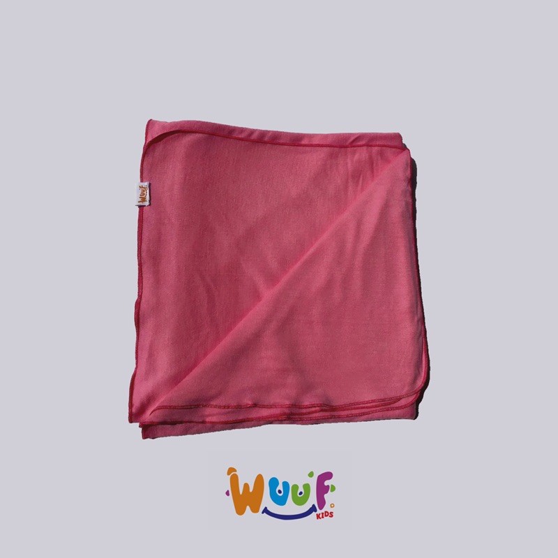 Bedong Bayi polos/baby swaddle (WUUF KIDS)