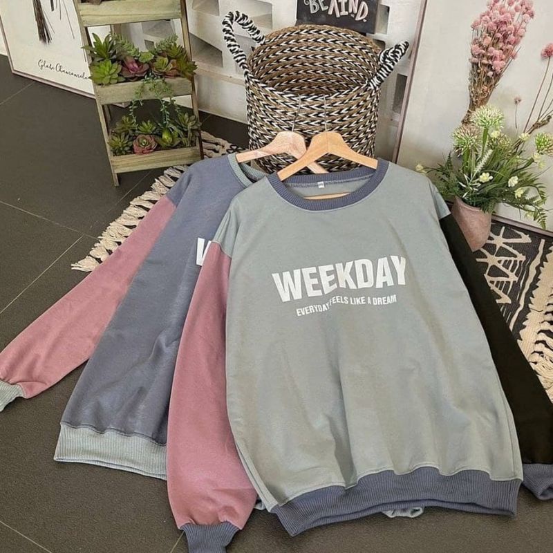 Weekday sweater korean style fashion remaja