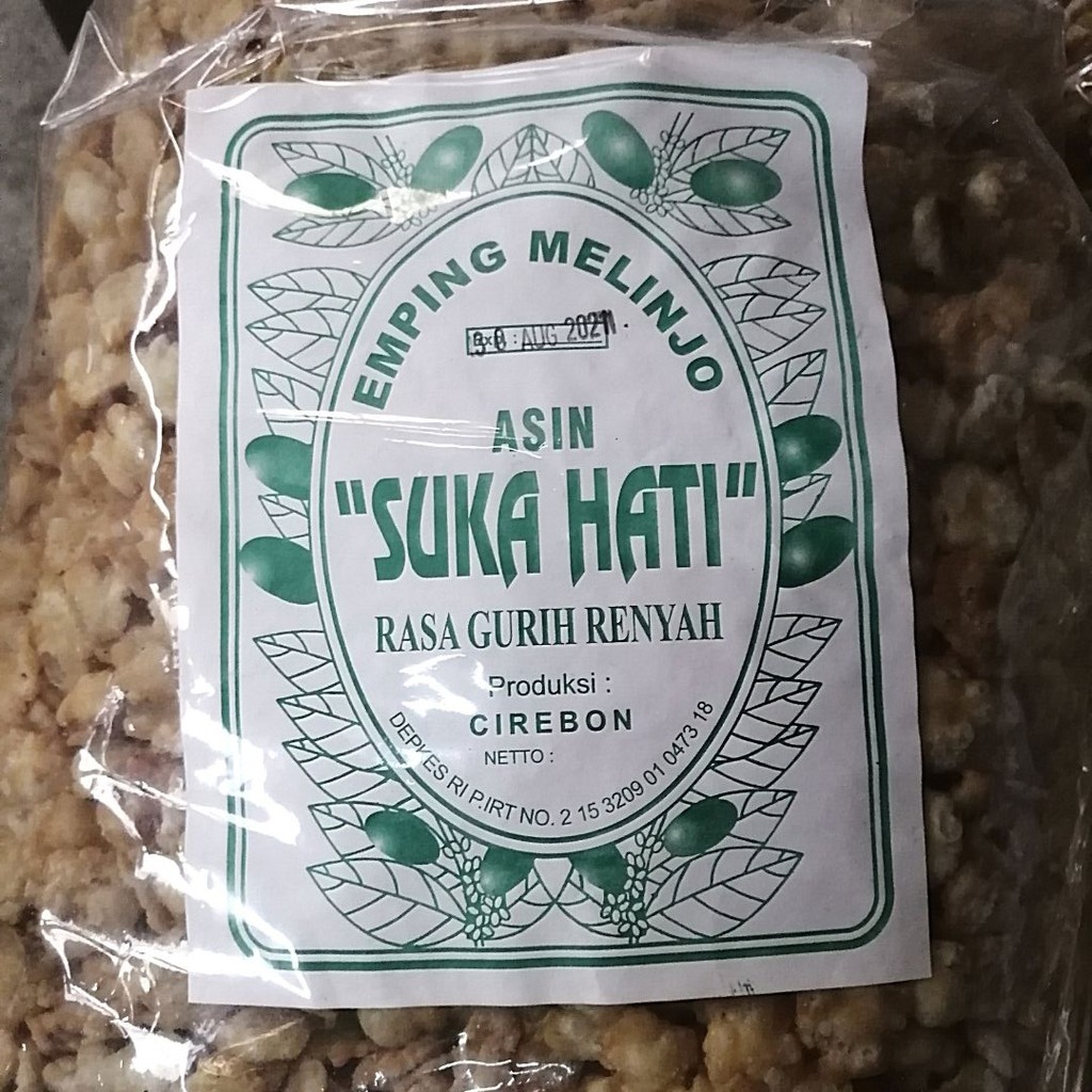 

EMPING MELINJO PEDAS,ASIN 5kg