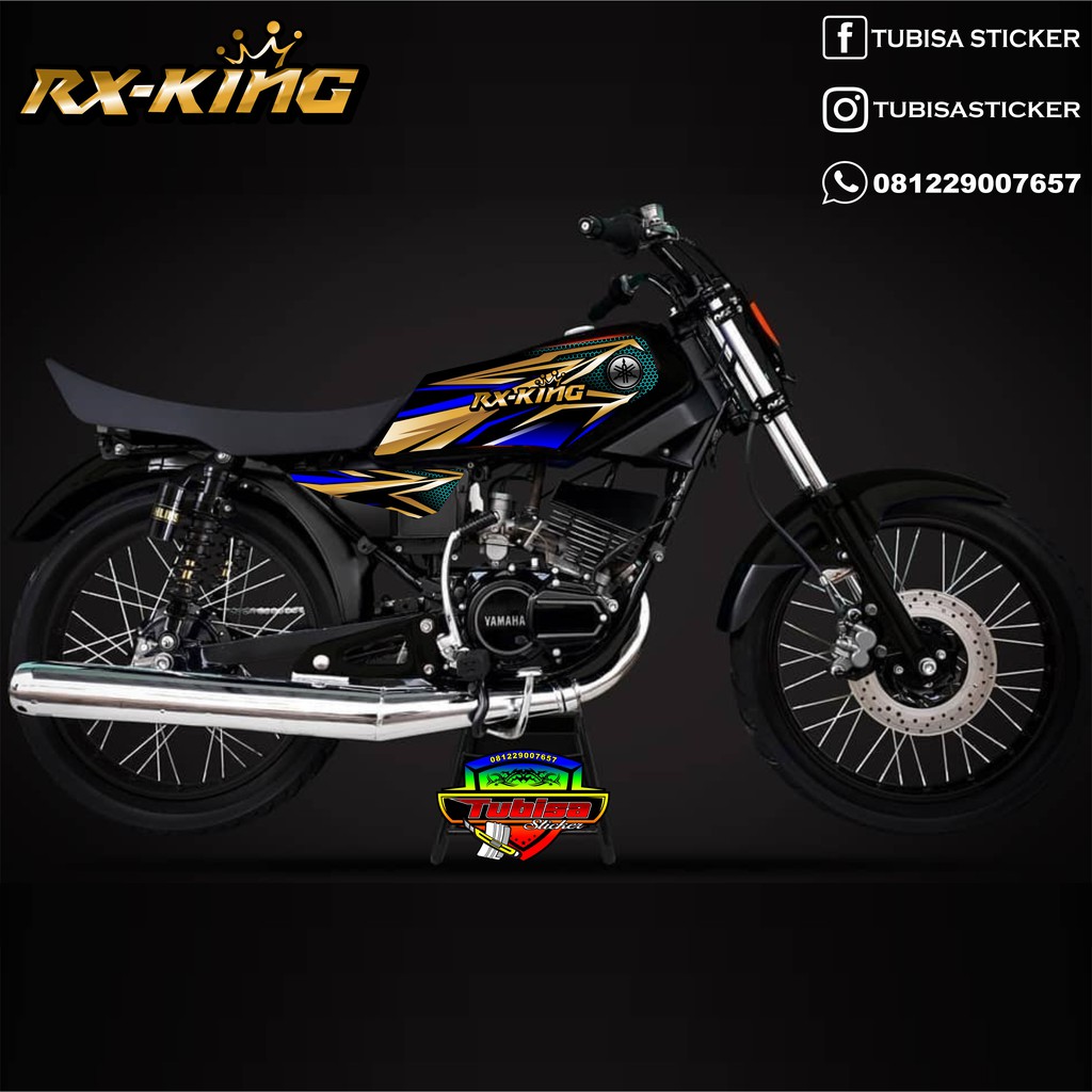 Jual Sticker Striping Variasi Rx King Striping Motor Rx King TBS 006 Indonesia Shopee Indonesia