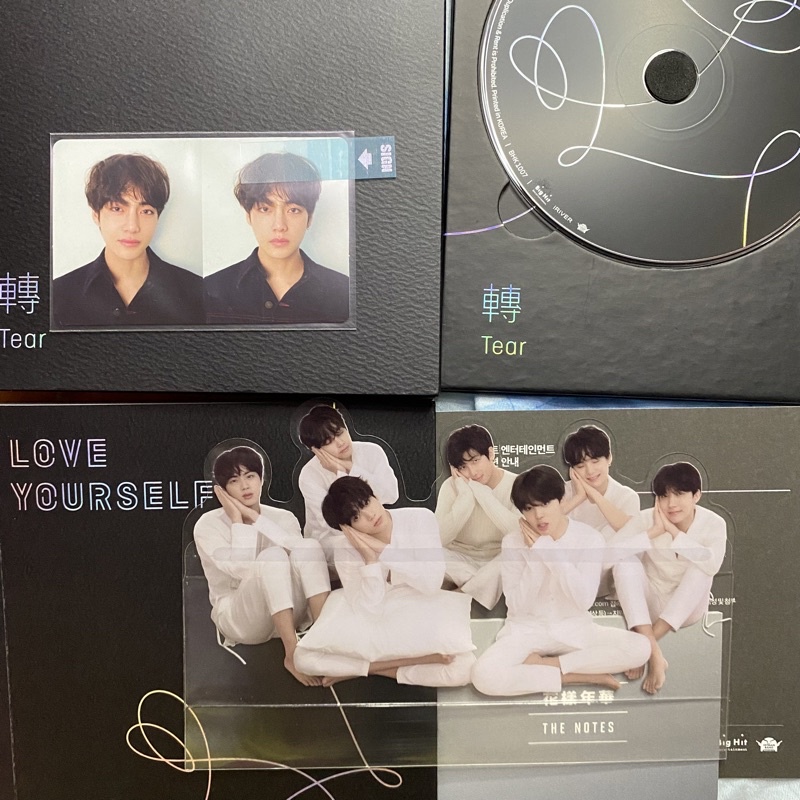 ALBUM BTS KPOP TEAR R FULLSET PC PHOTOCARD TAEHYUNG / TAE / V TEAR O JUNGKOOK JK TEAR R JIMIN BTS