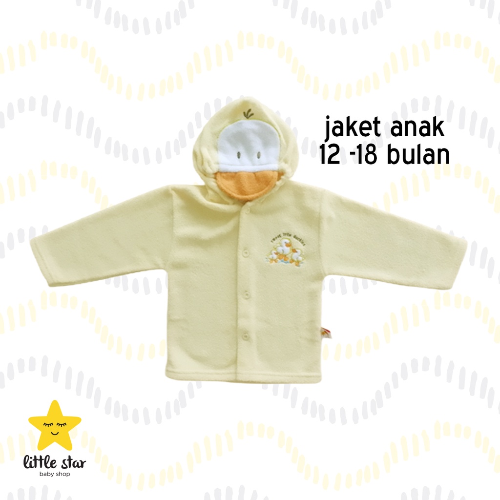 Lucky Angel Jaket Topi Anak Bayi | Jaket Bayi Karakter | Jaket Topi Bayi Lucu | Jaket Bayi Cewek  | Jaket Bayi Cowok