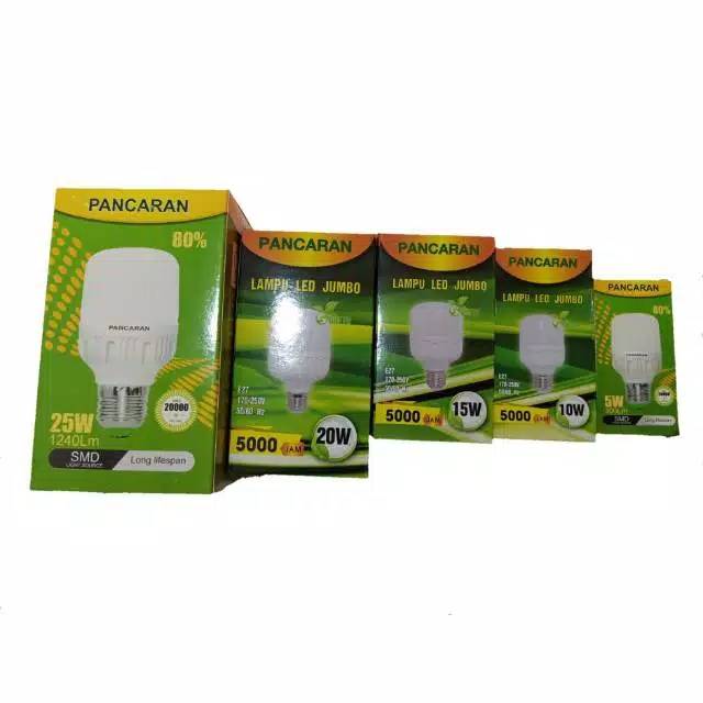 Lampu Capsul 25 Watt Pancaran Cahaya Putih