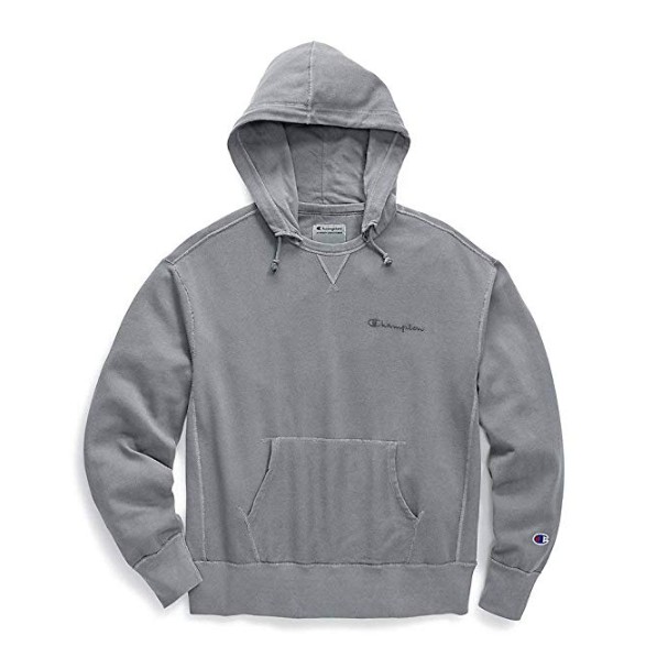 Champion Men Vintage Dye Fleece Embroidered Logo Hoodie JUMBO BIGSIZE