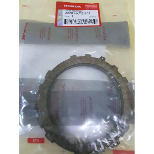 Kampas kopling plat kopling supra x 125 injection f1 (ORIGINAL HONDA)