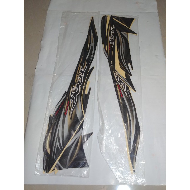 BEST SELLER    Stiker Bodi & Lis Body & Striping Mio Soul 2009 Hitam Full