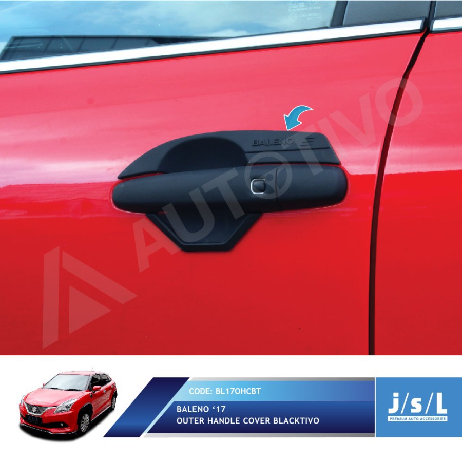 Outer  Mangkok Pintu Baleno Hatchback 2017 Elegant Blacktivo Jsl