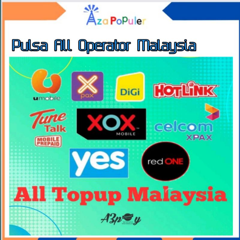 Voucher, Pulsa, Topup, Reload, RM5, RM 10, Digi, Maxis, Celcom, Umobile, XoX, Altel Isi Ulang Pulsa 