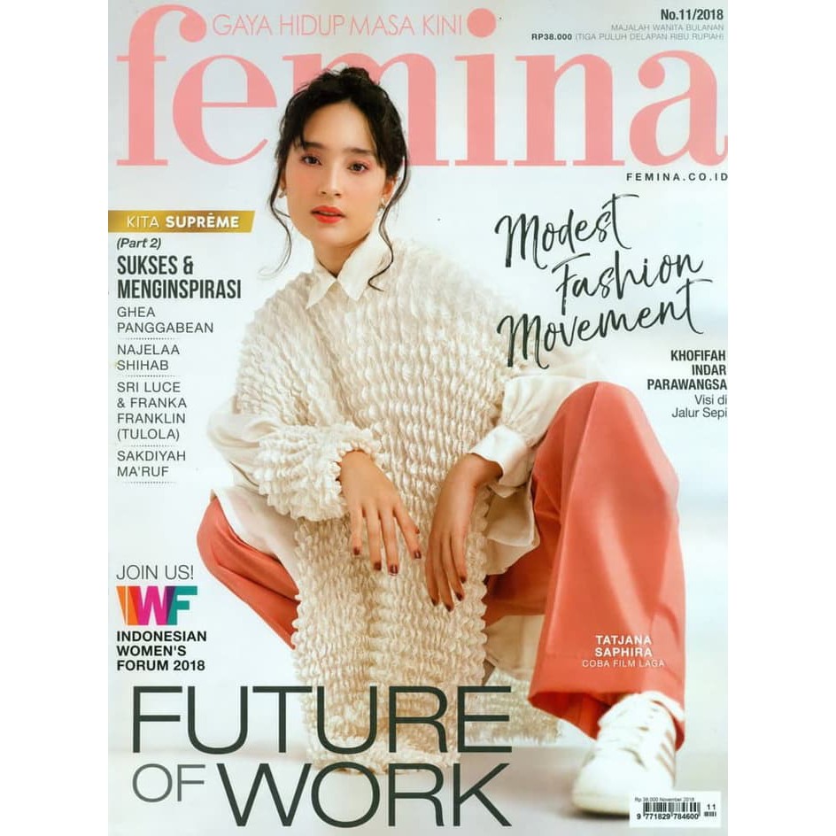Buku MAJALAH FEMINA TERBARU 2018