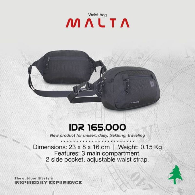 consina malta Waistbag Consina Malta original