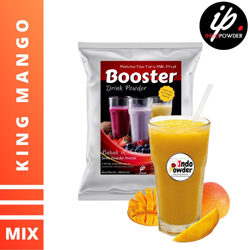 King Mango Powder1 Kg / Bubuk Minuman Mangga / Manggo Booster / Thai Mango / Bubuk Mangga 1Kg